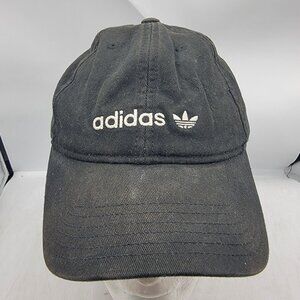 Adidas Adults Black Hat Cap Casual Outdoors Lightweight Sports Athletic